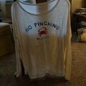 Talbots M linen long sleeve